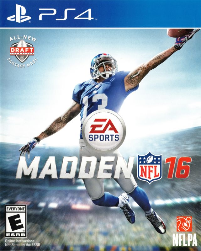Madden NFL 16 Deluxe Edition box art for Playstation 4